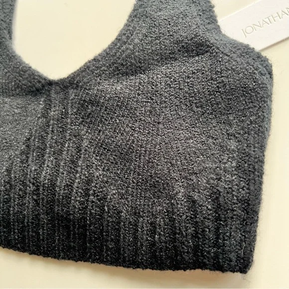 Jonathan Simkhai Black Knit Bralette - Picture 3 of 8